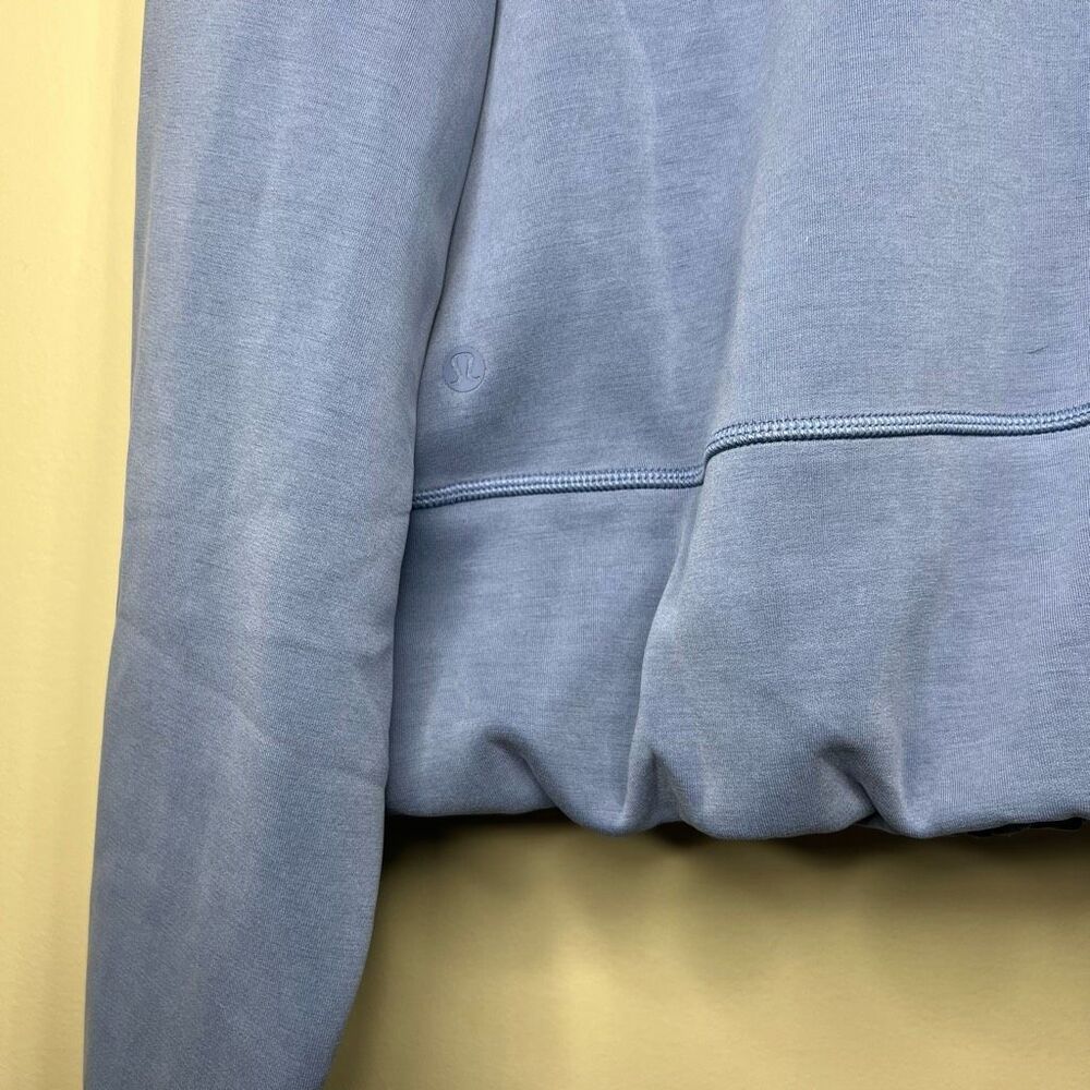 Lululemon Softstreme Full-Zip Hoodie in Oasis Blue - Picture 5 of 6